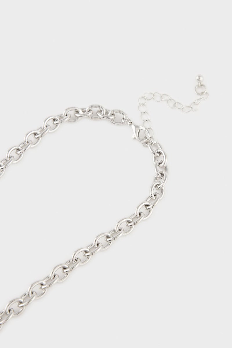 DeFacto Silver Woman Woman Necklace Casual - Image 5