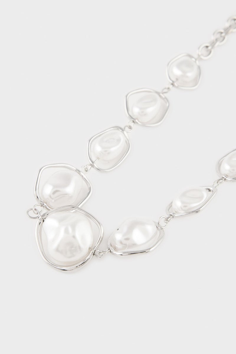 DeFacto Silver Woman Woman Necklace Casual - Image 4