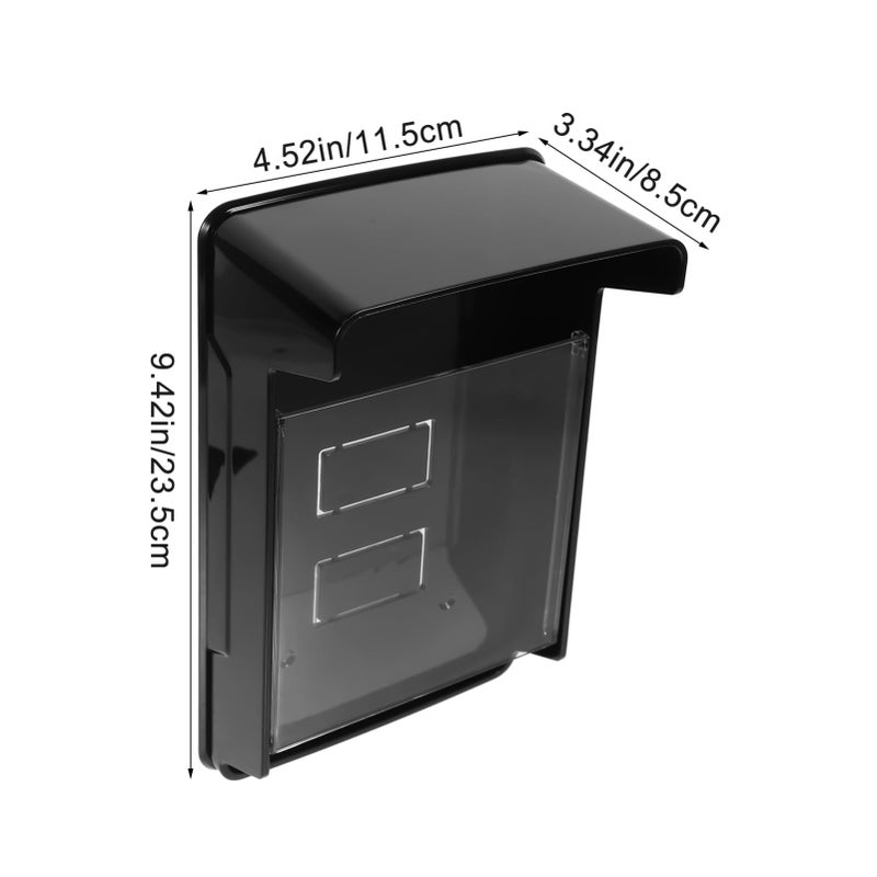 4Pcs Outdoor Doorbell Cover Rainproof Protective Access Cover for Doorbells Control Machines - Image 3