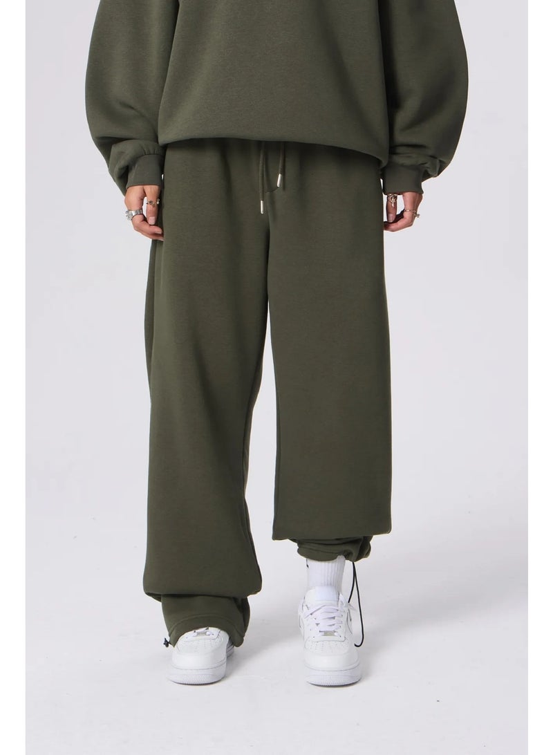 Galata Fabrica Unisex Premium Oversize Sweatpants with adjustable cords at ankles - Image 3
