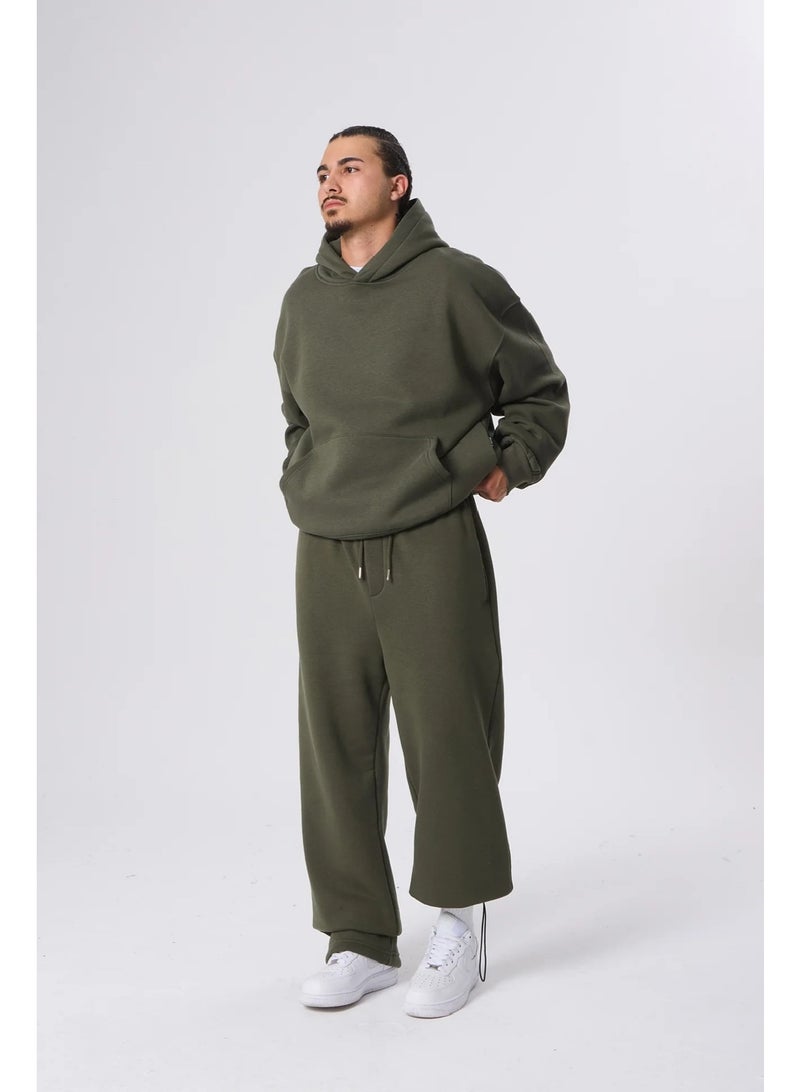 Galata Fabrica Unisex Premium Oversize Sweatpants with adjustable cords at ankles - Image 5