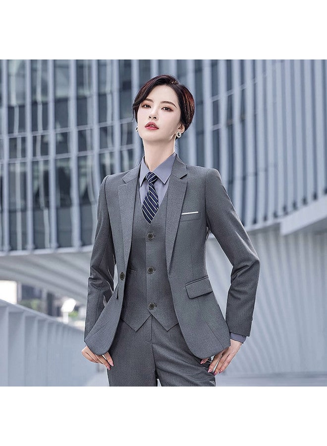 ROMON بدلة نسائية بسيطة، مجموعة بدلات نسائية غير رسمية، مجموعة بدلات نسائية مريحة ومتعددة الاستخدامات - Image 2