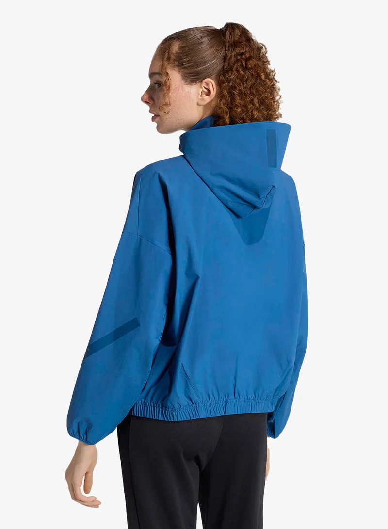 اديداس جاكيت رياضي من نسيج ...