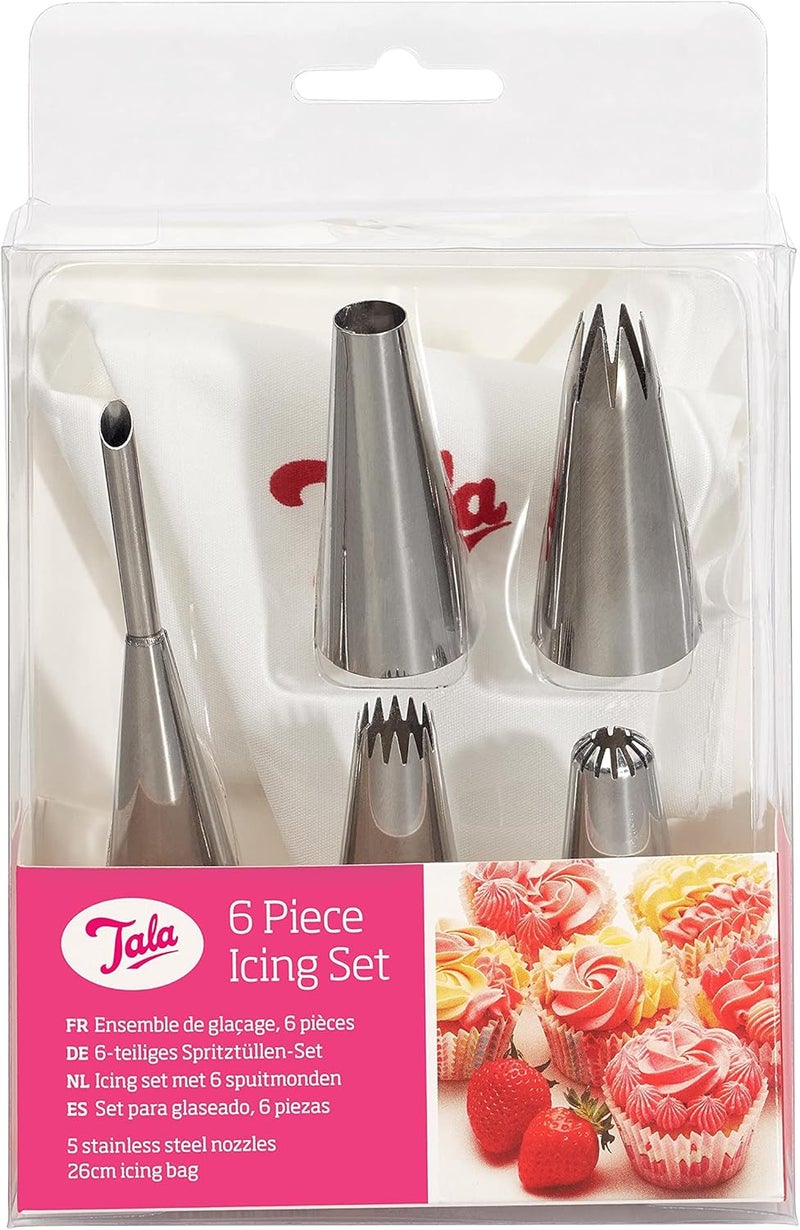 Tala Spritzbeutel-Set mit 3 Tüllen - Image 1