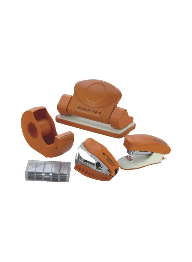 Kangaro 5-Piece Office Stationery Gift Set Assorted Colours - Image 2