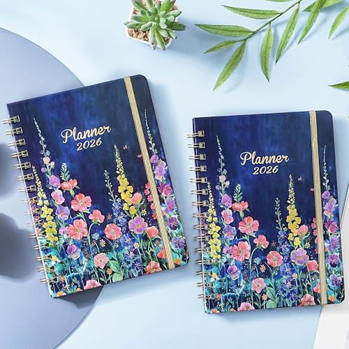 Lemome 2026 Planner - 2026 Planner Weekly and Monthly from January 2026 to December 2026, 6.4'' x 8.5'', 2026 Calendar Planner with Thick Paper, Inner Pocket - Image 2