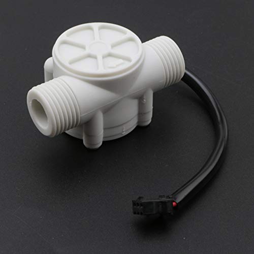Pxyelec 1Pcs 1/2" High Precision Flow Meter, Hall Effect Water Flow Sensor Switch Flowmeter Fluid Meter, 1-30L/minute - Image 5