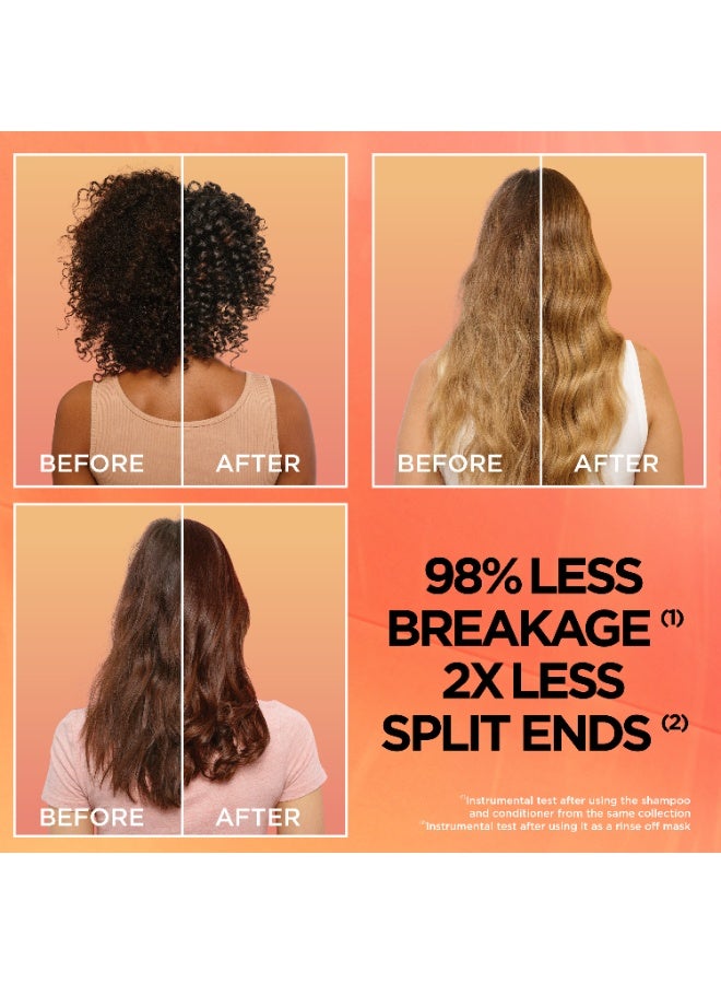 غارنييه جارنيه قناع شعر 3 في 1 مضاد للكسر بتصميم اناناس للشعر من الترا دو - Image 5