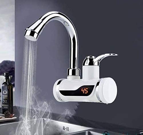LANKESH ENTERPRISE LANKESH ENTERPRISE Electric Kitchen Water Heater Tap Instant Hot Water Faucet and Free Hanging Bag  - Image 3