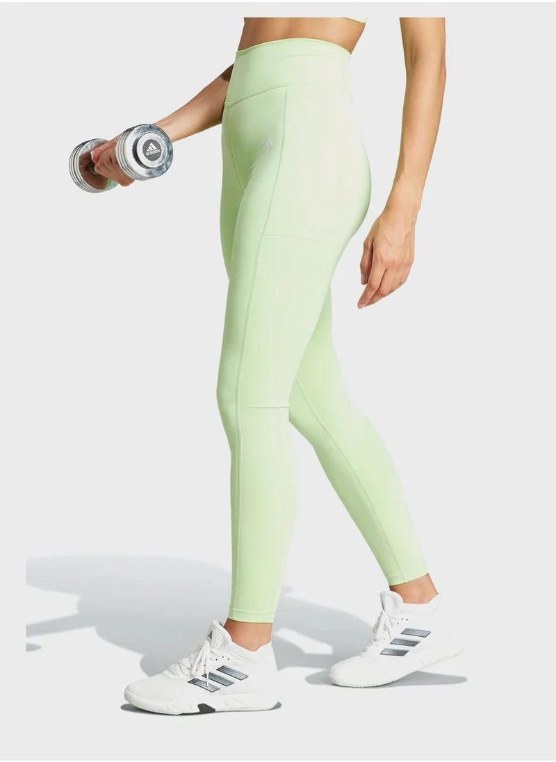 Adidas Optime High Rise Full Length Leggings