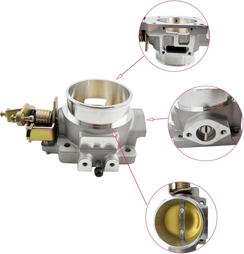 HJSIUTV 62mm Throttle Body for 1991-2003 Jeep Wrangler Cherokee 4.0L YJ TJ XJ ZJ WJ - Image 4