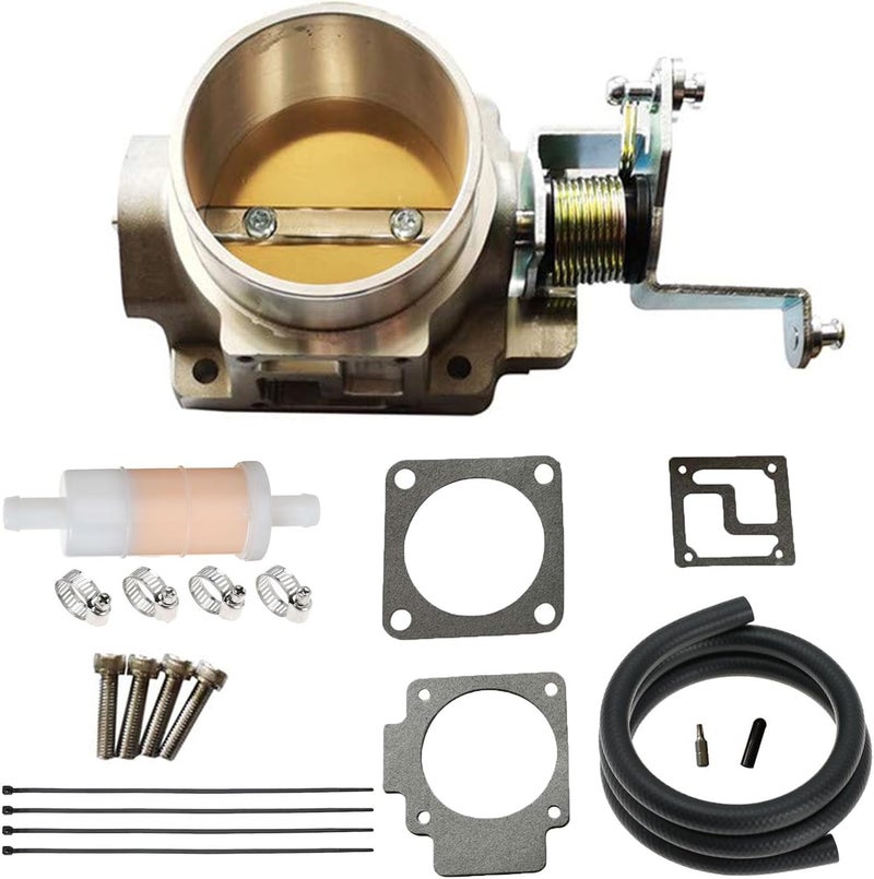 HJSIUTV 62mm Throttle Body for 1991-2003 Jeep Wrangler Cherokee 4.0L YJ TJ XJ ZJ WJ - Image 1