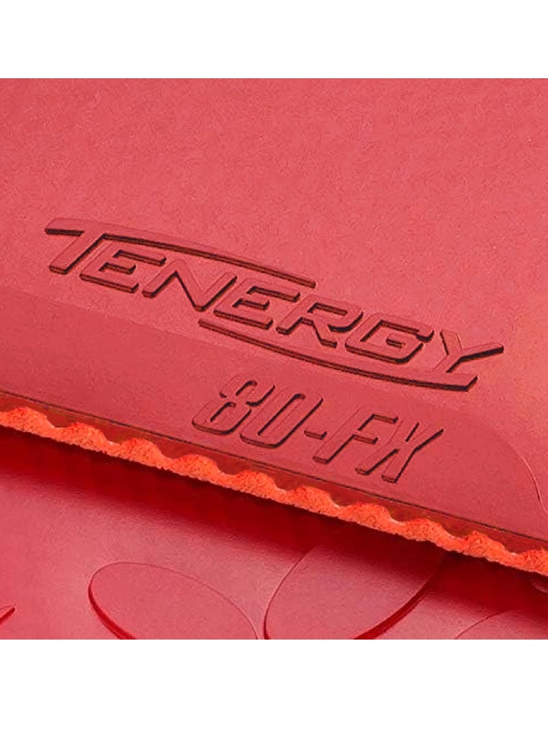 باترفلاي مطاط تنس طاولة تينرجي 80 FX احترافي من باترفلاي - أحمر (2.1 مم) - Image 3