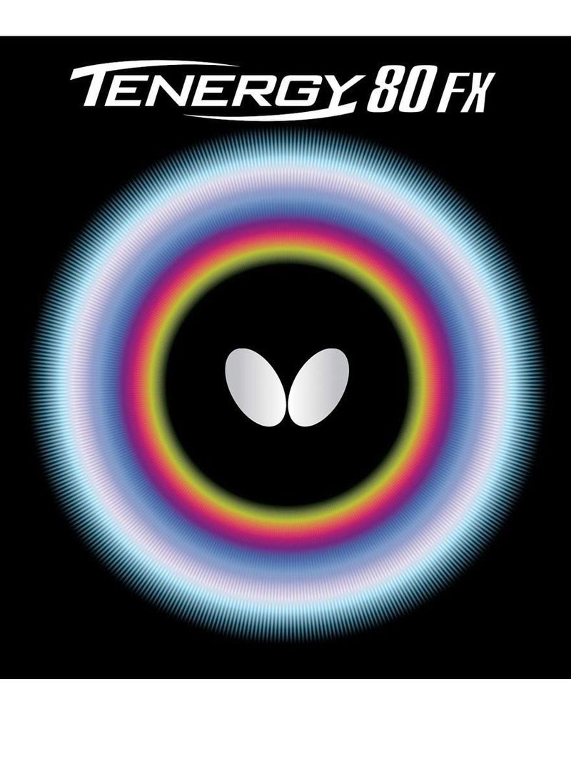 باترفلاي مطاط تنس طاولة تينرجي 80 FX احترافي من باترفلاي - أحمر (2.1 مم) - Image 1