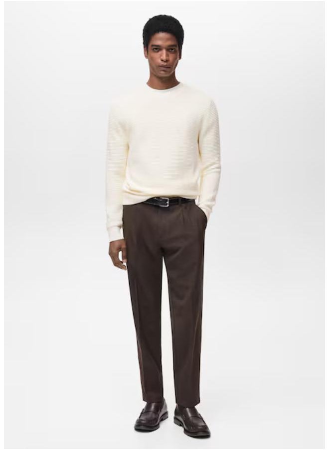 Mango Man Essential Crew Neck Sweaters  - Image 4