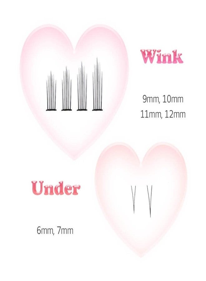 CORINGCO Toktok Hara Wink Fake Eyelashes (Mix set) - Image 4