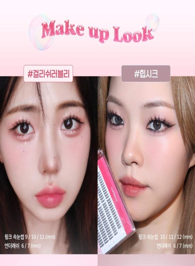 CORINGCO Toktok Hara Wink Fake Eyelashes (Mix set) - Image 5