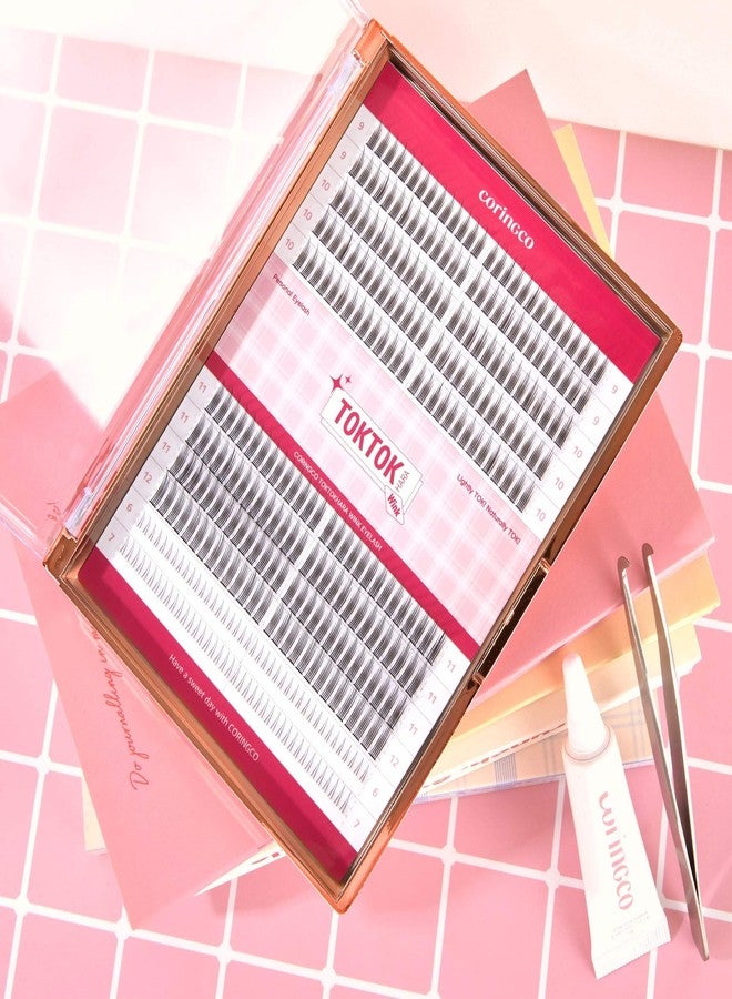 CORINGCO Toktok Hara Wink Fake Eyelashes (Mix set) - Image 3