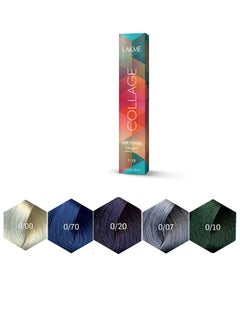 Green - Blue - Silver - Purple - Clear