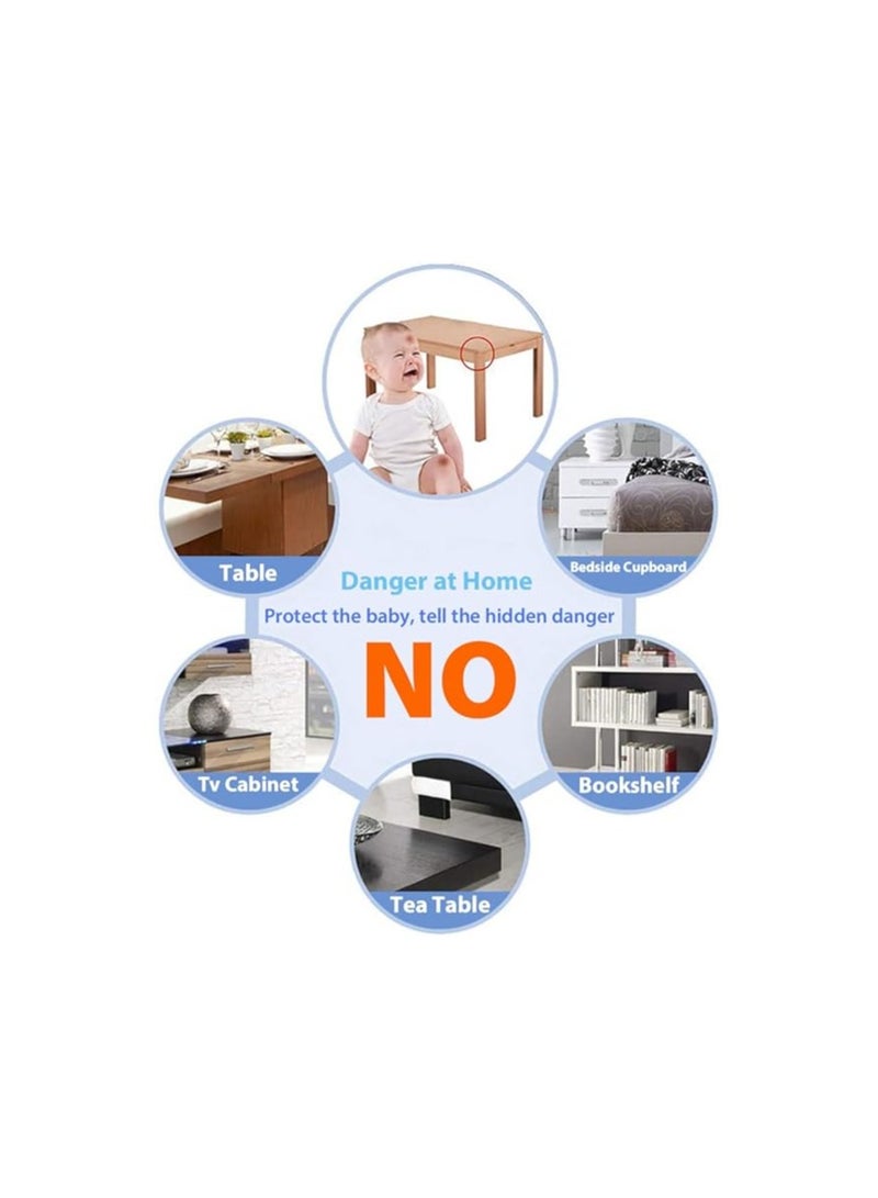 Corner Guards (12 Pack) Clear Corner Protectors | High Resistant Adhesive Gel | Best Baby Proof Corner Guards | Stop Child Head Injuries | Tables, Furniture & Sharp Corners Baby Proofing - Image 5