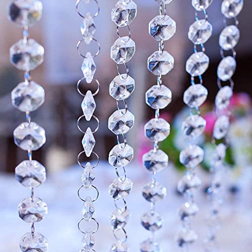CRYSTA WORLD K9 3 Watts Crystal Chandelier Light Fixture,Warm White,Round - Image 4
