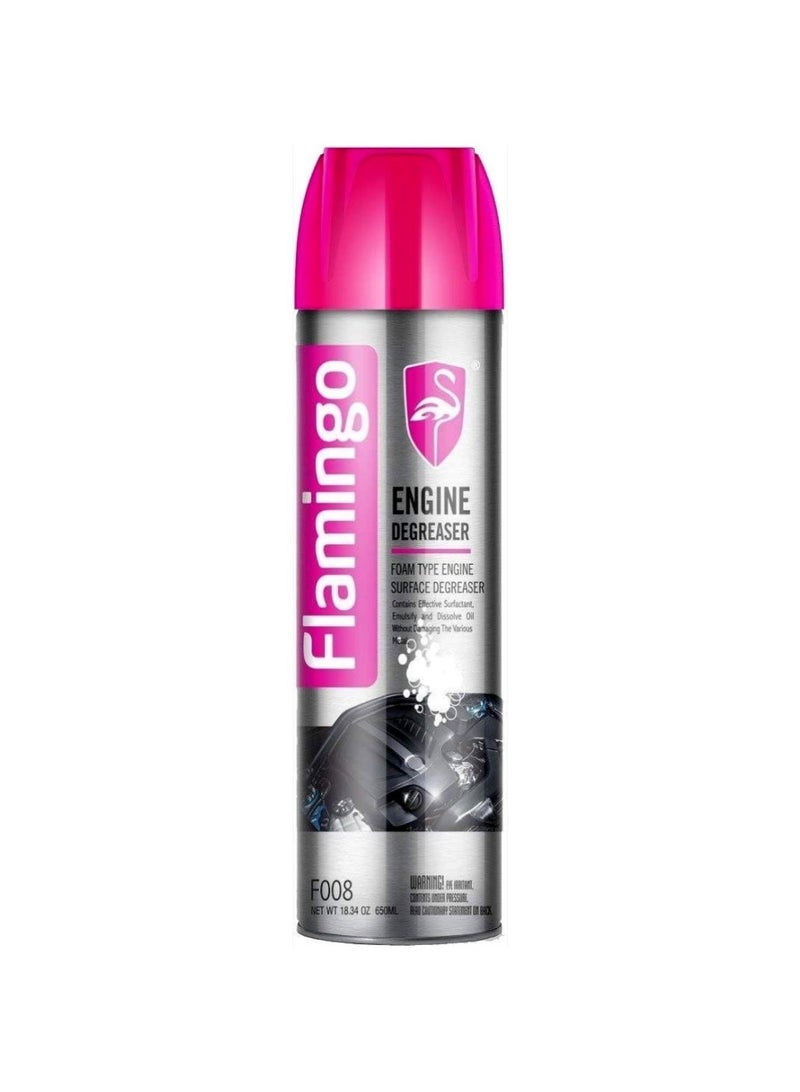 Flamingo Foam Cleaner Engine Cleaner & Degreaser | F008 | 650ML - Image 1