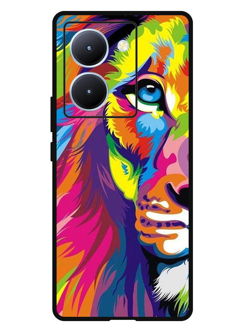 Theodor Protective Case Anti Scratch Shock Proof Bumper Cover For ViVo Y78 China Half Lion Art - Image 1