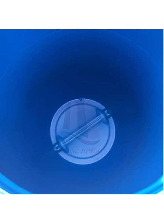 Royal Apex 220 Liter Food Grade Drum Blue Color Open Top Pvc Storage Container For Multipurpose  - Image 4