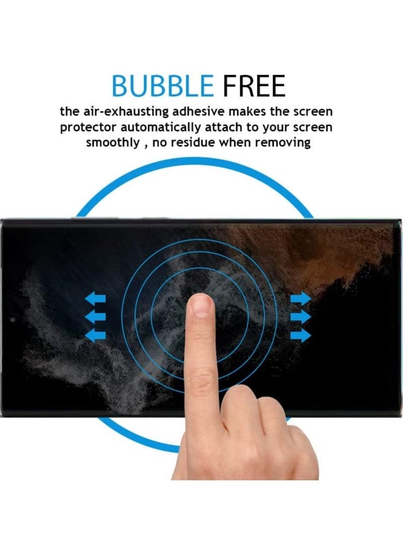 Raxoom Nano Privacy Screen protector compatible with Samsung Galaxy S22 ULTRA 5G - Image 5