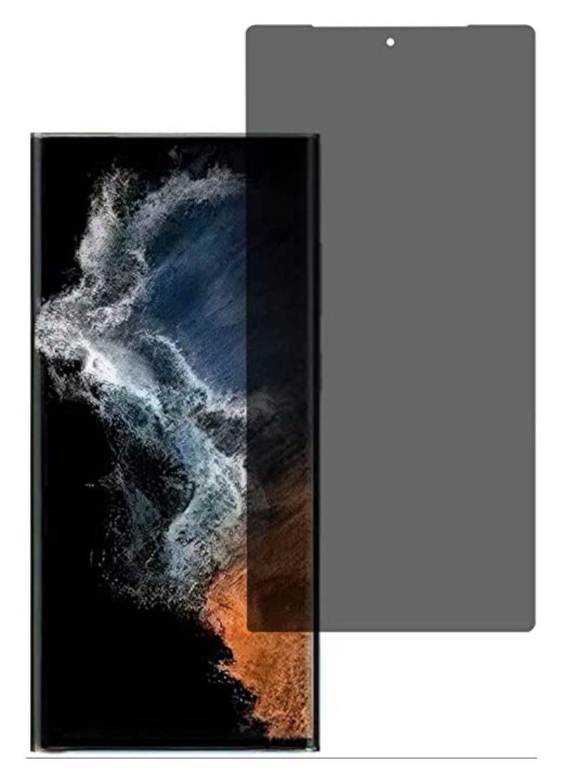 Raxoom Nano Privacy Screen protector compatible with Samsung Galaxy S22 ULTRA 5G - Image 1