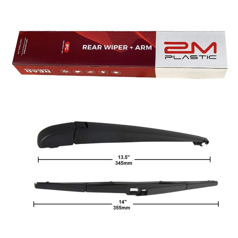 Rear Wiper Arm Blade For Toyota CHR CHR 20182020 OEM Quality 8524110040 2M PLASTIC
