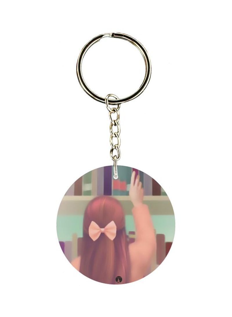 RKN Single Sided Printed Keychain