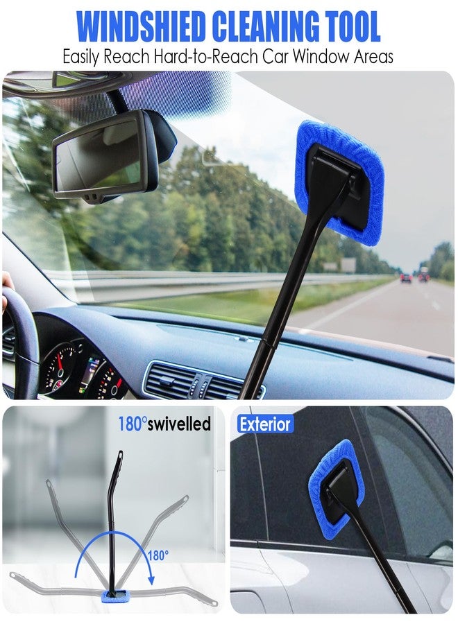 Viewsun 18PCS Car Cleaning Kit, Car Interior Detailing Kit with Blue High Power Handheld Vacuum, Detailing Brush Set, Windshield Cleaner, Cleaning Gel, Complete Auto Accessories for Men, Women - Image 3