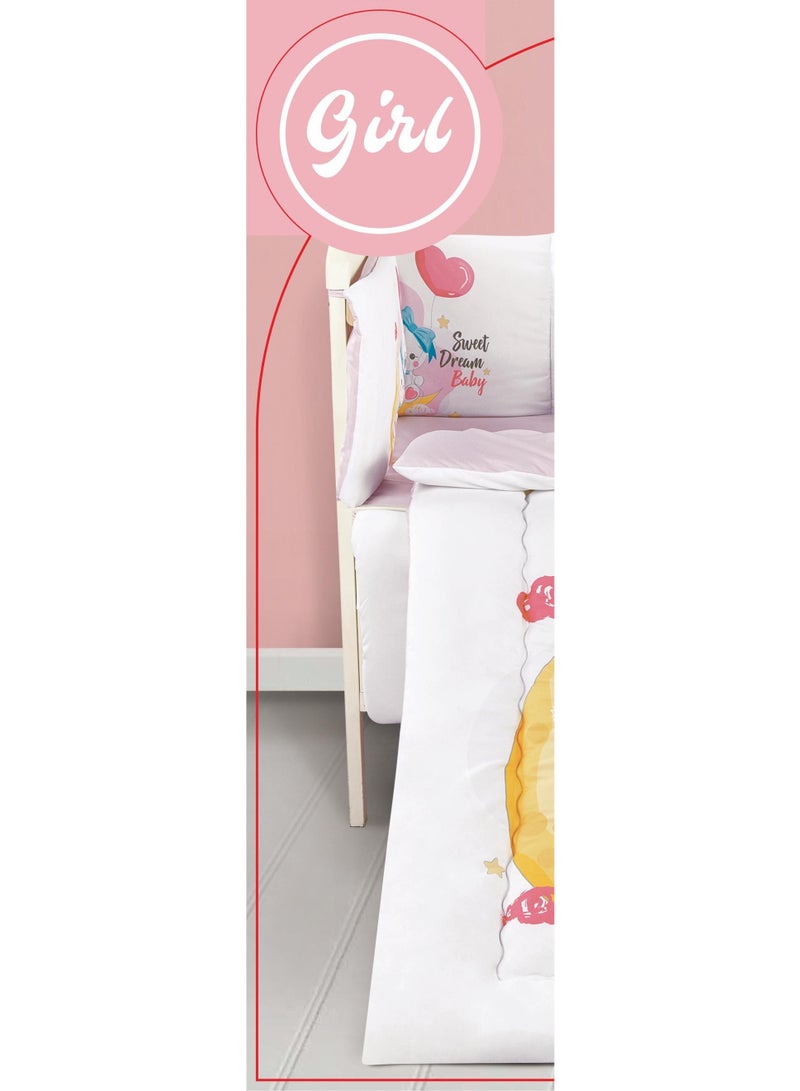 Hourse Children's bed railing mattress, 5 pieces, summer, to give your child comfort - Image 2