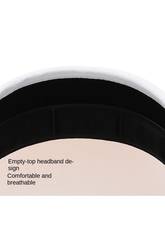 VVC قبعة شمسية لحماية من الأشعة فوق البنفسجية بألوان متدرجة للهواء الطلق، قبعة شاطئية قابلة للتعديل للزوجين، قبعة شمسية عصرية للجنسين - Image 4