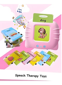 maffick Maffick Bilingual Arabic English Learning Cards Machine ,112 Talking Flash Cards Learning Toys ,Sensory Toys for  Children with 224 Words, Preschool Montessori Toys and Birthday Gift for Kids Ages 2-6  - Image 3