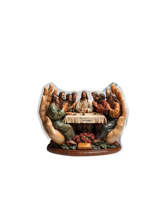 general SM SunniMix Acrylic Table Decoration Decorative Sign, Holiday Tabletop Centerpiece Plaque, Collectible Shelf Decor, Desktop Ornament - Image 1