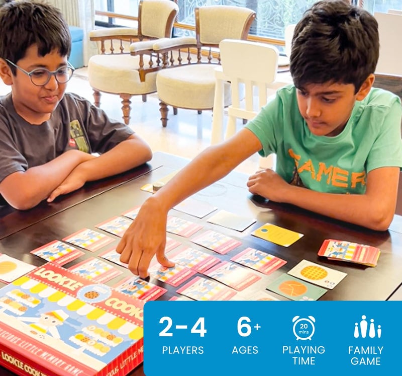 Binca Lookie Cookie - A Memory Card Game for Kids Ages 6 and Up | Fun Memory and Concentration Building Game | Gift to Build Cognitive Skills for Ages 4,5,6 (2-4 Players) - Image 5