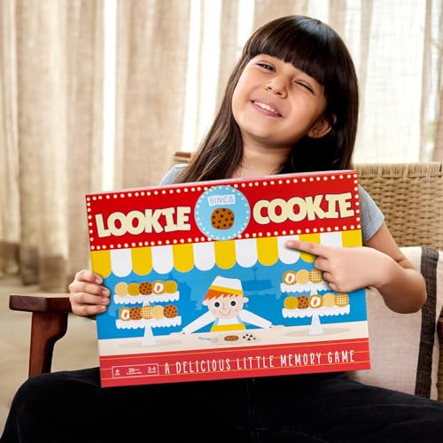 Binca Lookie Cookie - A Memory Card Game for Kids Ages 6 and Up | Fun Memory and Concentration Building Game | Gift to Build Cognitive Skills for Ages 4,5,6 (2-4 Players) - Image 4