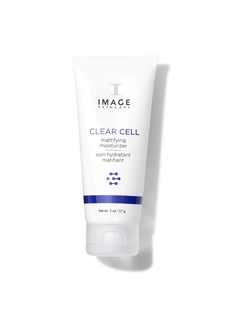 IMAGE SKINCARE - IMAGE Skincare, CLEAR CELL Mattifying Moisturizer, Facial Lotion Hydrates Oily Prone Skin, Removes Excess Shine, 1.7 oz - Image 1