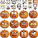 UDTAATO 88 Pack Halloween Pumpkin Decorating Stickers Pumpkin Face Stickers in 44 Different Designs Decorating Craft Kit for Kids Halloween Party 4x6 - Image 3