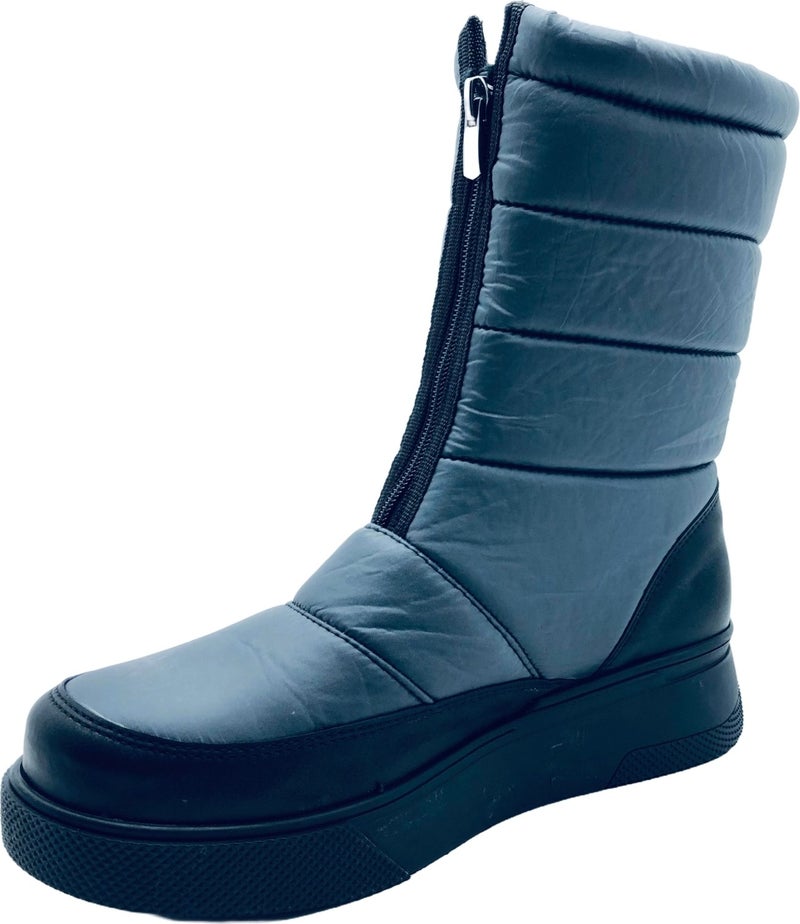 Çiğdem Kundura Snow Boots Unisex - Snow 9A - Black Grey - 37 - Image 5