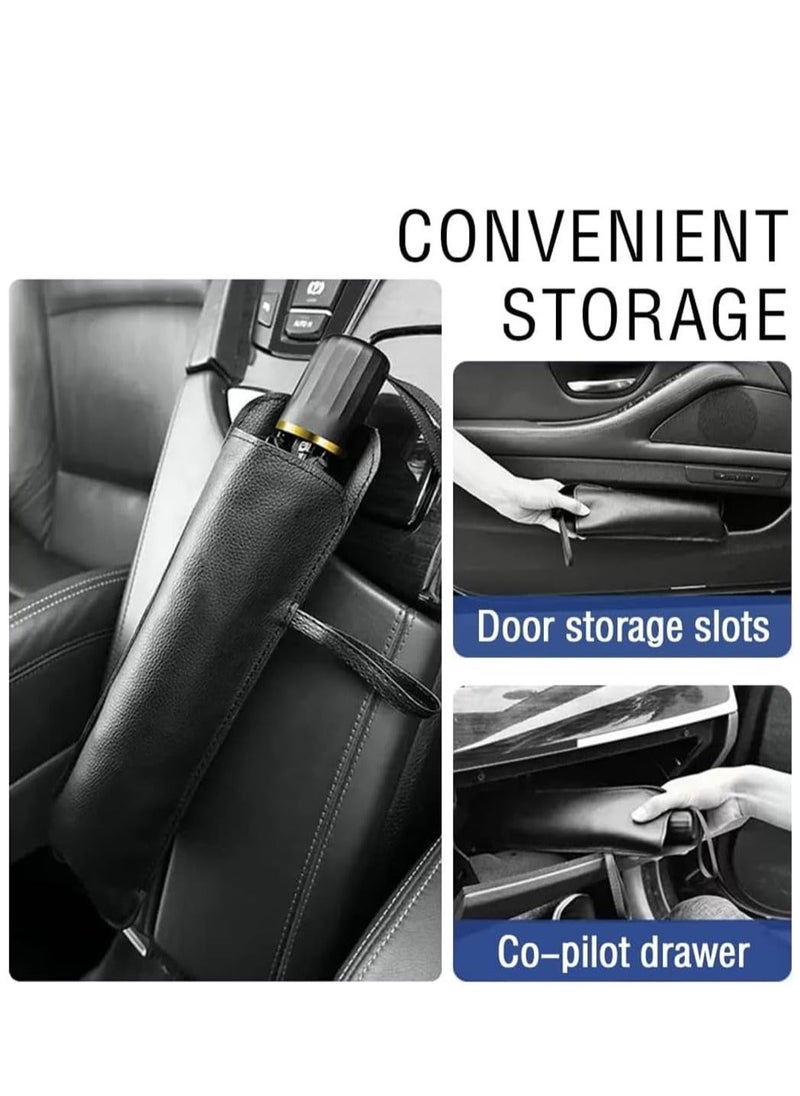 ELTRAZONE Car Sun Shade Umbrella (55x31 inches) - Upgraded Titanium Silver Foldable Design for Front Windshield - Image 5