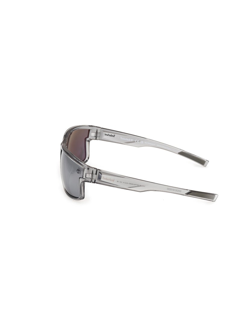 Timberland نظارات شمسية رجالية مستطيلة بإطار كامل Tb0001620D65 - Image 2