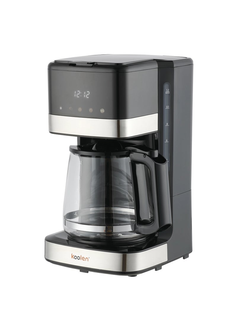 KOOLEN Coffee Maker 1.8 L 1000 W 800100017 black - Image 2