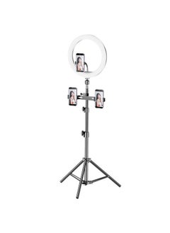 General Mobile Phone Live Light Supplement Anchor Dedicated Desktop Network Red Beauty Photo Face Light Self Portrait Photography-Specifications:2.1m 【dual Camera】 + 13inch Ring Beauty Lamp  - Image 3