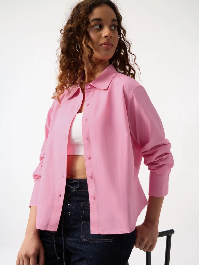 The Souled Store Classic Solids: Rose