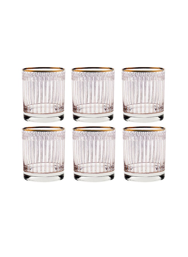 Villeroy & Boch 6-Piece Bonton Gold Short Drink Glasses  - Image 2