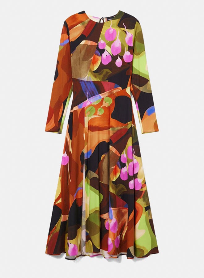 DESIGUAL Printed Midi Dress M. Christian Lacroix  - Image 3