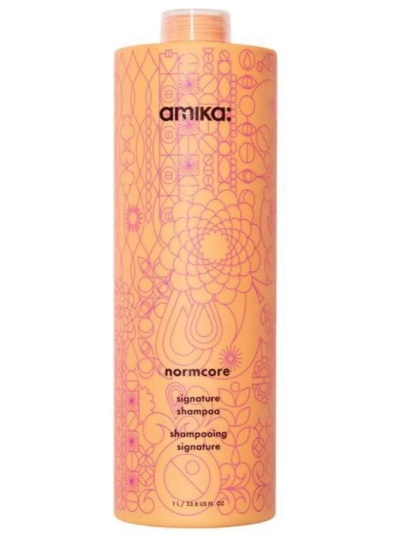 amika normcore  shampoo(shampooing signature)1l/33.8us - Image 1